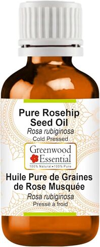 Pure Rosehip Seed Oil (Rosa rubiginosa) Cold Pressed for Personal Care 15ml (0.50 oz) in Saudi Arabia