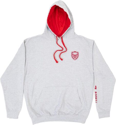 LA VINOTINTO Hoodie, Diapo Logo, Mano Tengo Fe Logo, Striped, Red in Saudi Arabia