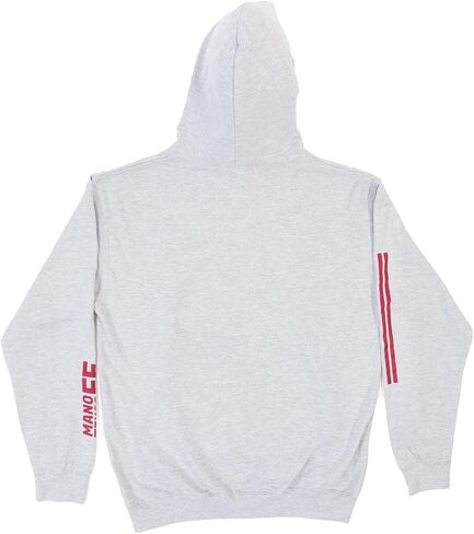 LA VINOTINTO Hoodie, Diapo Logo, Mano Tengo Fe Logo, Striped, Red in Saudi Arabia