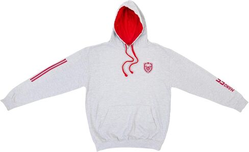 LA VINOTINTO Hoodie, Diapo Logo, Mano Tengo Fe Logo, Striped, Red in Saudi Arabia