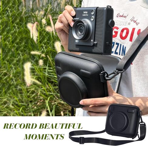 أدوات الملحقات لـ Fujifilm Instax Wide Evo 2-in-1 Camera وطابعة أفلام فورية ، بما في ذلك Evo Clear Case الواسعة ، وغطاء العدسة ، ووقاية الشاشة وفيلما Len ، وألبوم واسع (بدون كاميرا) in Kuwait
