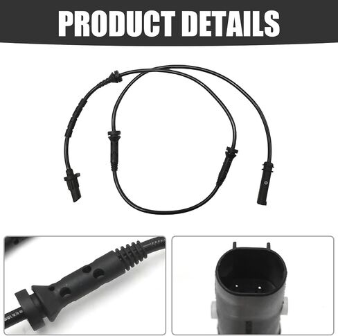 2 Pcs 34526869292 Front ABS Wheel Speed Sensor, Replacement for BMW X3 2011-2017 X4 2015-2018 Sport Utility, Replaces ALS3104 34526788644 in Saudi Arabia