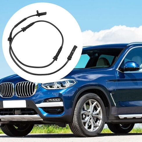 2 Pcs 34526869292 Front ABS Wheel Speed Sensor, Replacement for BMW X3 2011-2017 X4 2015-2018 Sport Utility, Replaces ALS3104 34526788644 in Saudi Arabia