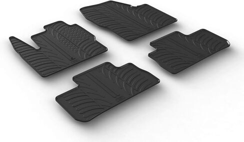 GLEDRENGUSA CUSTOM FIT All-Weather Rubber Cargo Liner المخصصة لـ Rover Range Rover Evoque (L538) 2012-2018 ، لا مطلوب ، لا مطلوب ، يحمي من المطر والطين والثلوج in Kuwait