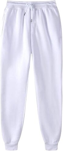 LRMQS Womens Joggers Pants Elastic Waisted Sweatpant with Pockets Casual Active Workout Running Sports Trousers in Saudi Arabia