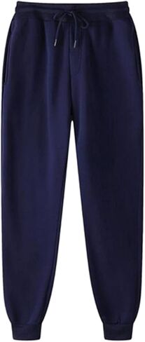 LRMQS Womens Joggers Pants Elastic Waisted Sweatpant with Pockets Casual Active Workout Running Sports Trousers in Saudi Arabia