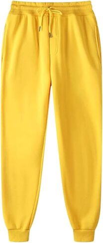 LRMQS Womens Joggers Pants Elastic Waisted Sweatpant with Pockets Casual Active Workout Running Sports Trousers in Saudi Arabia