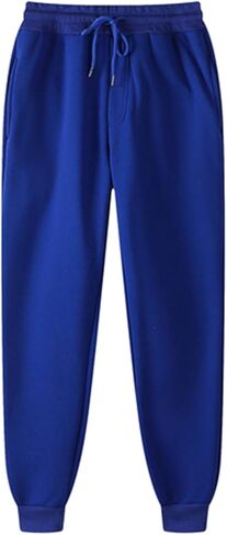 LRMQS Womens Joggers Pants Elastic Waisted Sweatpant with Pockets Casual Active Workout Running Sports Trousers in Saudi Arabia