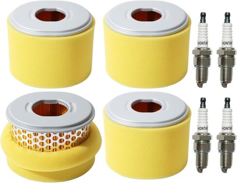 4 حزمة AFZE30 GX390 مرشح الهواء ث/شرارة قابس استبدال مع هوندا GX340 11HP المحرك 17210-ZE3-505 17210-ZE3-010 محركات جزازة العشب جزء منظف الهواء in Kuwait