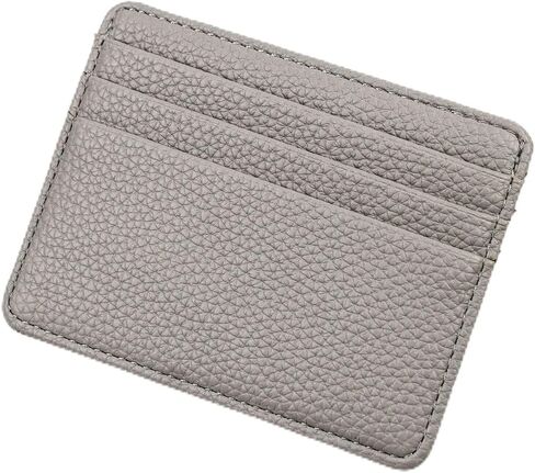 Slim Wallet, Minimalist Thin Front Pocket Leather Credit Card Holder Slim Minimalist Wallet for Men & Women (Pink) in Saudi Arabia