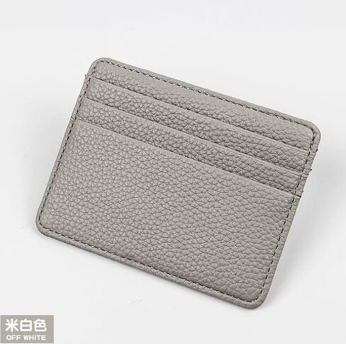 Slim Wallet, Minimalist Thin Front Pocket Leather Credit Card Holder Slim Minimalist Wallet for Men & Women (Pink) in Saudi Arabia