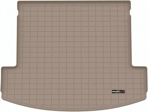 WeatherTech Cargo Trunk Liner for Hyundai Santa Fe, Santa Fe Hybrid - Behind 2nd Row (401761) Black in Saudi Arabia