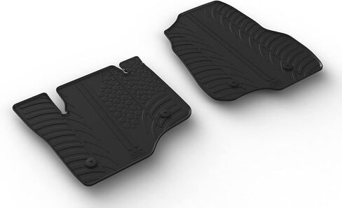 Gledring USA Custom Custom Fit All-Weather Rubber Cargo Liner المخصصة لـ Ford EcoSport-2018-2022 ، لا يوجد تقليم مطلوب ، ملاءمة مخصصة مخصصة ، يحمي من المطر والطين والثلوج. in Kuwait