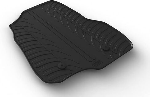 Gledring USA Custom Custom Fit All-Weather Rubber Cargo Liner المخصصة لـ Ford EcoSport-2018-2022 ، لا يوجد تقليم مطلوب ، ملاءمة مخصصة مخصصة ، يحمي من المطر والطين والثلوج. in Kuwait