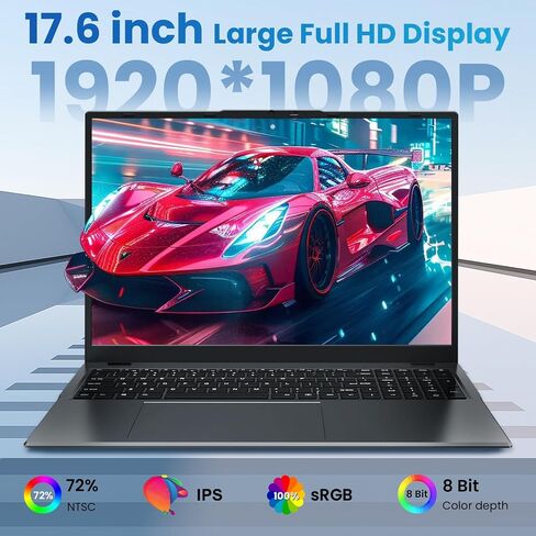 jumper Laptop, Office 365 One Year, Laptop Computer with 16GB RAM, 640GB Storage, Quad Coer N95 CPU, FHD 1920x1080 Display, 38WH Battery, 2.4G+5G WiFi, BT4.0, 2 Speakers, Portable Laptops 15.6 Inch. in Kuwait