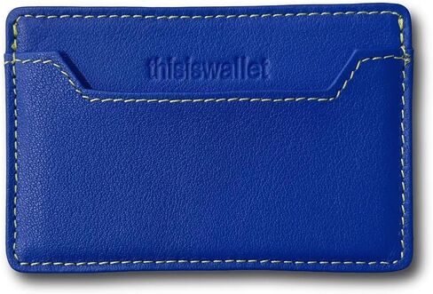 Minimalist Wallet for Men & Women – Ultra Slim Credit Card Holder Small Front Pocket Wallet – Compact, Thin, Lightweight Design in Saudi Arabia