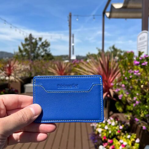 Minimalist Wallet for Men & Women – Ultra Slim Credit Card Holder Small Front Pocket Wallet – Compact, Thin, Lightweight Design in Saudi Arabia