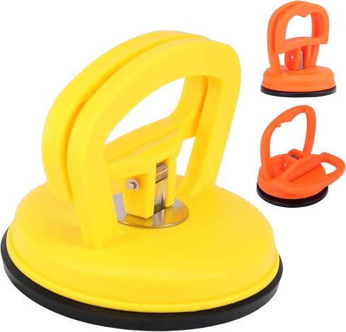 دنت مجتذب ، 3 حزمة CAR CAR DENT PULLER KIT ، أداة مزيل الكوب الشفط ، أدوات الإصلاح مقبض مقبض لجسم السيارات ، الشاشة ، الزجاج ، رفع البلاط ، الكائنات تتحرك (أصفر+برتقالي) in Kuwait