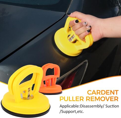 دنت مجتذب ، 3 حزمة CAR CAR DENT PULLER KIT ، أداة مزيل الكوب الشفط ، أدوات الإصلاح مقبض مقبض لجسم السيارات ، الشاشة ، الزجاج ، رفع البلاط ، الكائنات تتحرك (أصفر+برتقالي) in Kuwait