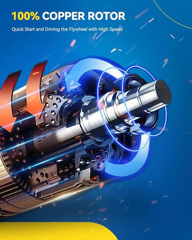 Philtop Automotive Starter متوافق مع 2013-2017 Accent/Veloster ، 2012-2014 Soul 1.6L ، 2013-2015 Rio10 Tooth for 30256n in Kuwait