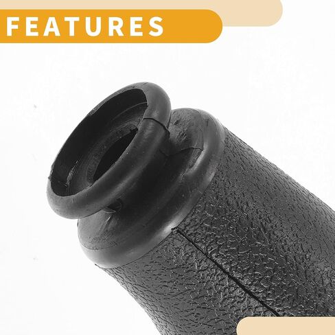 6 سرعات يدوية مقبض SHIFTER - CAR SHIFT LEVER KNOB - Ford Focus 2005-2012 Blastic Black Silver Tone - 1 PC in Saudi Arabia