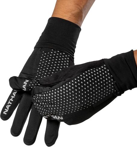 Nathan, HyperNight Reflective Convertible Mitt, Hi Vis Yellow/Geo Print, Large in Saudi Arabia