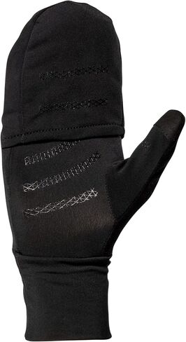 Nathan, HyperNight Reflective Convertible Mitt, Hi Vis Yellow/Geo Print, Large in Saudi Arabia