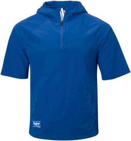 Rawlings Men's Standard Adult Color Sync Short Sleeve Jacket, X-Large, Blue Grey in Kuwait