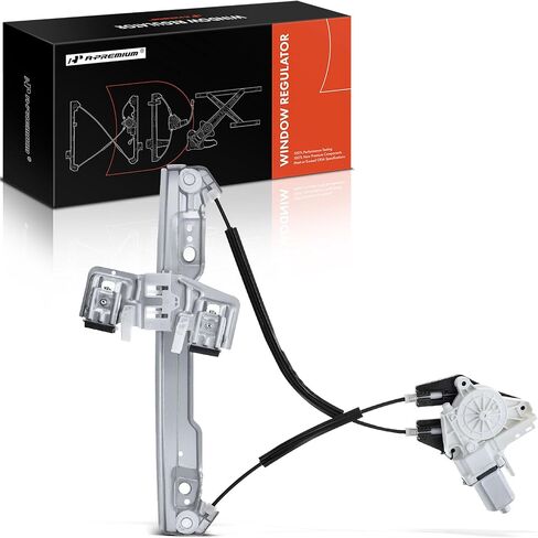 A-Premium Electric Power Window Regulator with Motor Compatible with Ford Fiesta 2011-2019, Front Left Driver Side in Saudi Arabia