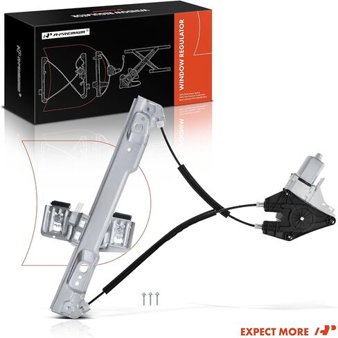 A-Premium Electric Power Window Regulator with Motor Compatible with Ford Fiesta 2011-2019, Front Left Driver Side in Saudi Arabia