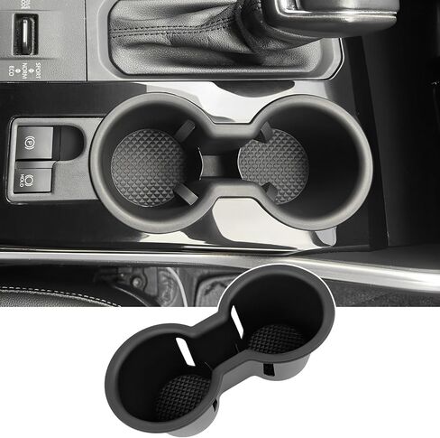 Cup Holder Coaster Fit for 2018-2024 Jeep Wrangler JL JLU 4XE/Gladiator JT Accessories, Cup Holder Mat Pad Inserts Interior Cup Holder Liner for 2024 Jeep Wrangler in Saudi Arabia