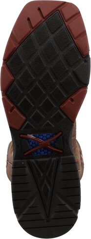 Twisted X Men's 12 "Western Work Boot ، إصبع قدم مربع إصبع القدم مع Cellstretch ، Tan & Tan ، 7 د in Saudi Arabia