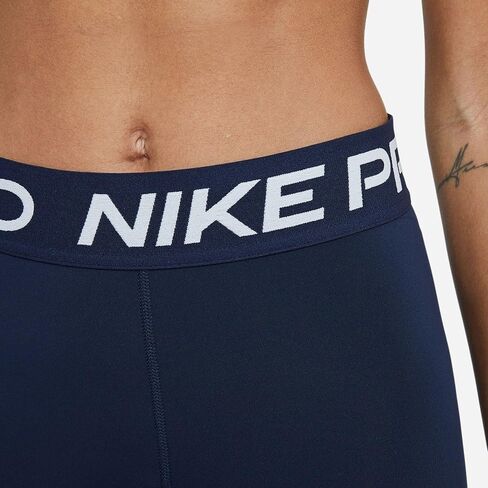 Nike Women W NP SHRT 3IN, Black/Black/(White), L in Saudi Arabia