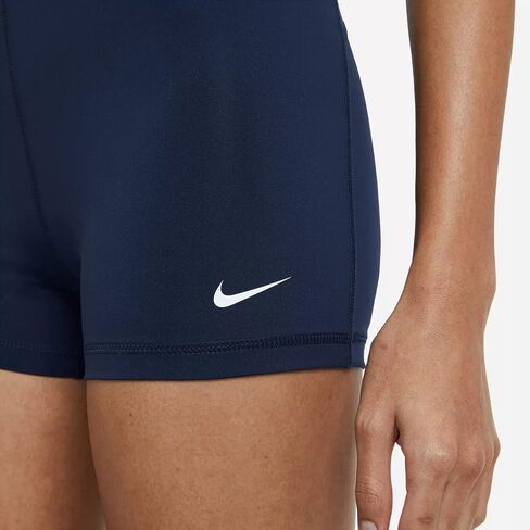 Nike Women W NP SHRT 3IN, Black/Black/(White), L in Saudi Arabia