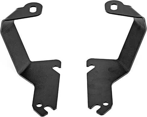 WeiSen Hood Hinge Ditch Light Mounting Brackets for 3 Inch Offroad LED Pod Work Light Compatible with Chevy Silverado 2500HD 3500HD 2015-2019, Fit GMC Sierra 2500HD 3500HD 2015-2019 in Saudi Arabia