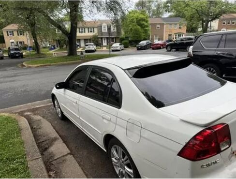 المفسد الخلفي السوداء لصالح 2001 2002 2003 2004 2005 H0NDA Civic 4DR Sedan Acrylic Roof Wings Wing Poundor in Saudi Arabia