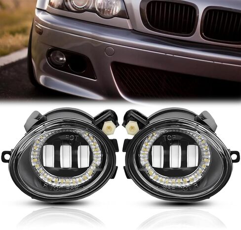 مصابيح أضواء الضباب لعام 2000-2006 BMW (E46 M3 E39 M5)/3 Series (320i 323i 325i 325xi 330i 330xi Sedan w/Sport Package ، 325i 325xi wagon w/package) التجميع الممتاز). in Kuwait