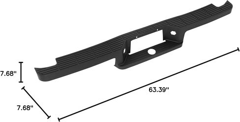 لوحة خطوة الصدمات الخلفية Kuafu متوافقة مع 1993-2011 Ford Ranger Styleside & Supercrew Model Not Liat Stepside/Flareside Bed PP in Saudi Arabia
