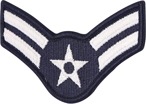 Air Force Airman 1st Class E -3 كاملة اللون مطرزة بتصنيف - حجم كبير in Saudi Arabia
