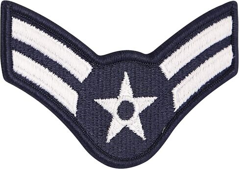 Air Force Airman 1st Class E -3 كاملة اللون مطرزة بتصنيف - حجم كبير in Saudi Arabia