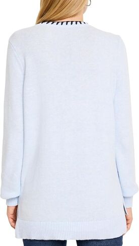 NIC+Zoe Women Cotton Catton Cashmere Stitch Sweater in Saudi Arabia
