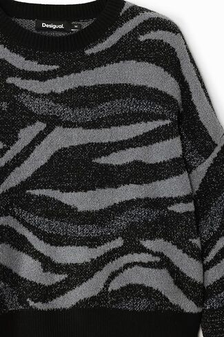 Desigual Women's Woman Flat Knit Thin Gauge Pullover in Saudi Arabia
