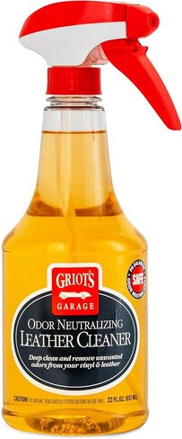 Griot's Garage 10972 Odor Neutralizing Leather Cleaner Gallon – Cleans Leather & Vinyl Seats, Dashboards, Door Panels & More While Removing Odors. Safe On Analine & Pigmented Leather in Saudi Arabia