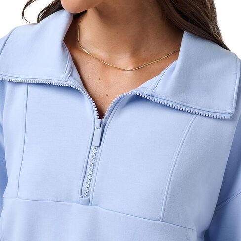 TravisMathew Women's Skyloft Soft 1/2 Zip in Saudi Arabia