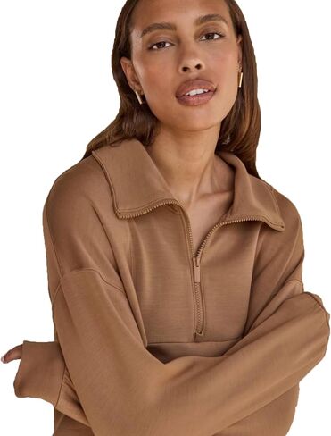 TravisMathew Women's Skyloft Soft 1/2 Zip in Saudi Arabia