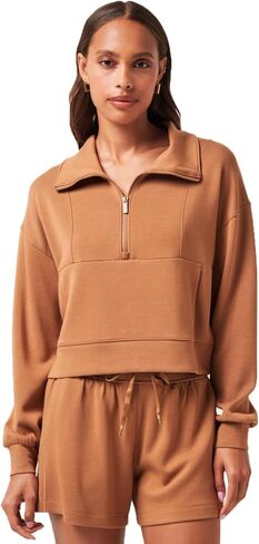 TravisMathew Women's Skyloft Soft 1/2 Zip in Saudi Arabia