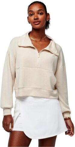 TravisMathew Women's Skyloft Soft 1/2 Zip in Saudi Arabia