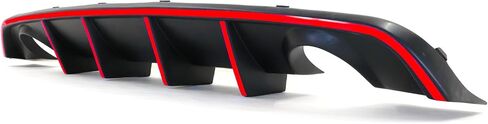 Diffuser المصد الخلفي متوافق مع 2012-2014 Dodge Charger SRT8 ، V2 Style PP Splitter SPOILER VALANCE DIFFUSER CIT in Kuwait