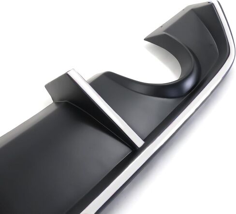 Diffuser المصد الخلفي متوافق مع 2012-2014 Dodge Charger SRT8 ، V2 Style PP Splitter SPOILER VALANCE DIFFUSER CIT in Kuwait