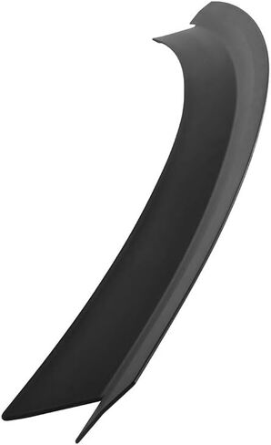 IKON MOTORSPORTS, Trunk Spoiler Compatible with 2015-2023 Ford Mustang 2-Door Coupe & Convertible Convertible, Painted Glossy Black ABS Rear Tail Wing Boot Lid in Saudi Arabia